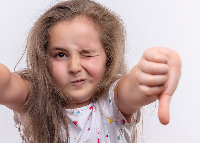 Padrão persistente de comportamento opositor