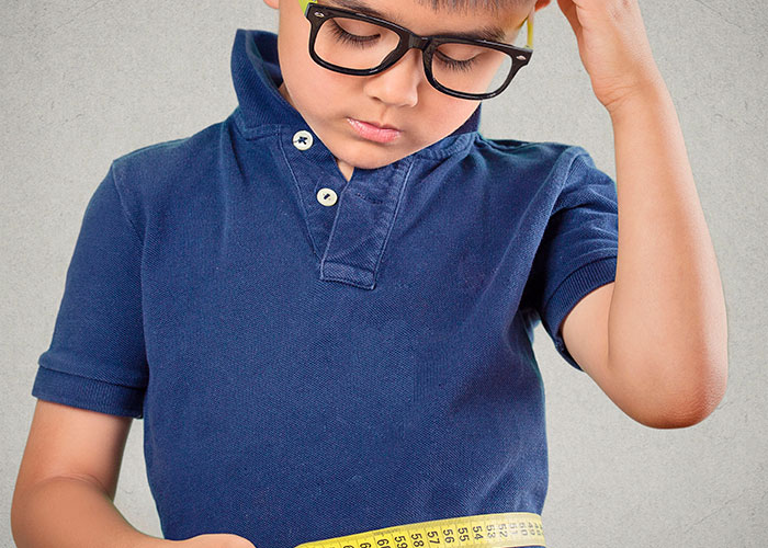 Crianças mais altas e com mais peso