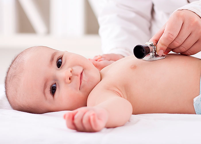 Crianças internadas no Hospital São Lucas