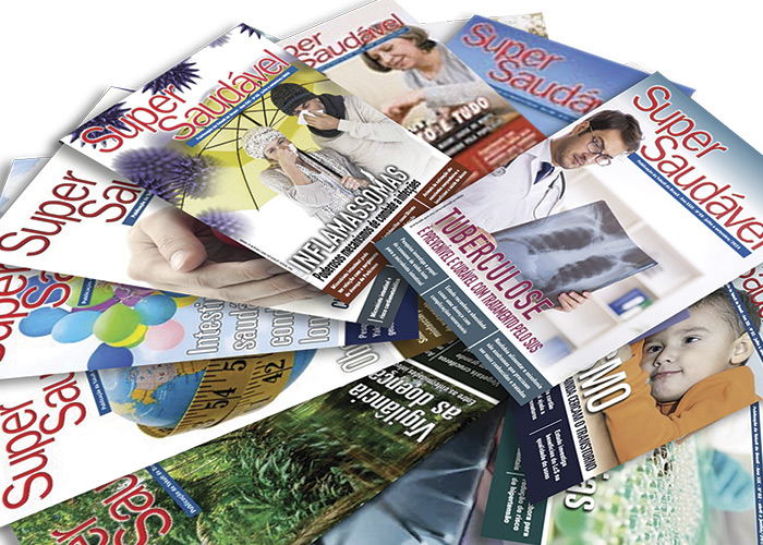 A revista Super Saudável