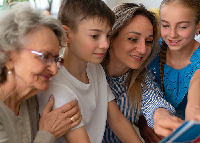Dinâmica entre avós e netos