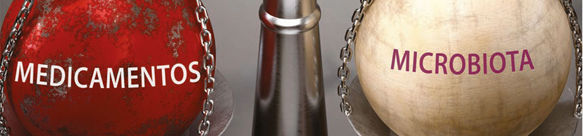 Composição microbiana alterada