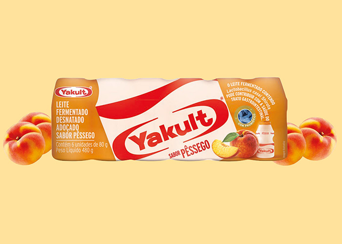 Yakult pêssego é novidade da marca