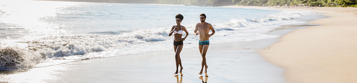 Hidratação sombra e alimentação adequada