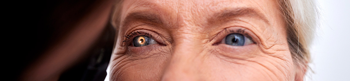 Envelhecimento precoce dos olhos