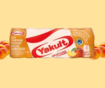 Yakult pêssego é novidade da marca